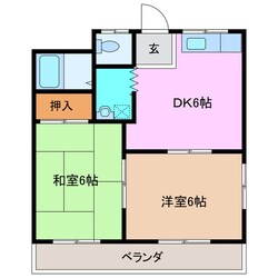 サングリーン奈良の物件間取画像